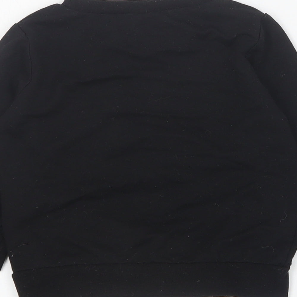 SheIn Baby Black Camouflage Cotton Pullover Jumper Size 9-12 Months  Pullover