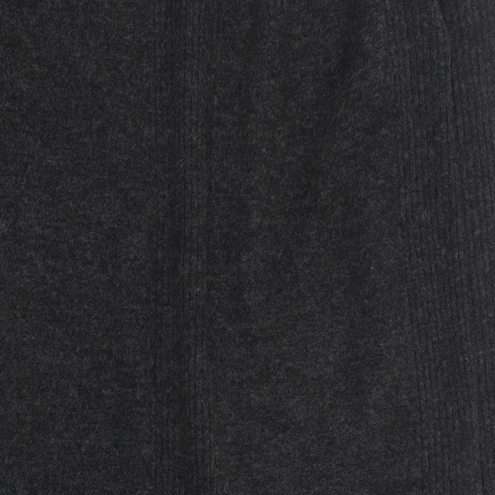 TU Womens Grey  Acrylic Jumper Dress  Size XL  High Neck Pullover