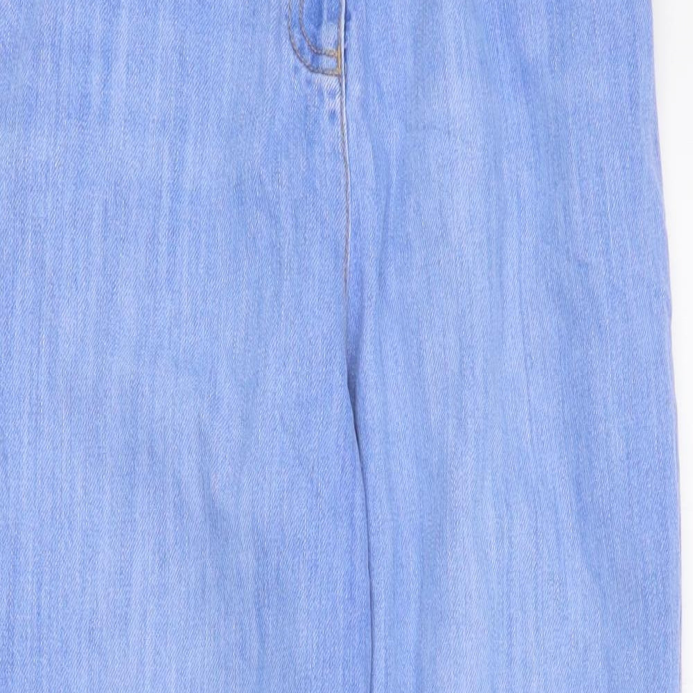 NEXT Girls Blue  Camel Tapered Jeans Size 13 Years  Regular Button