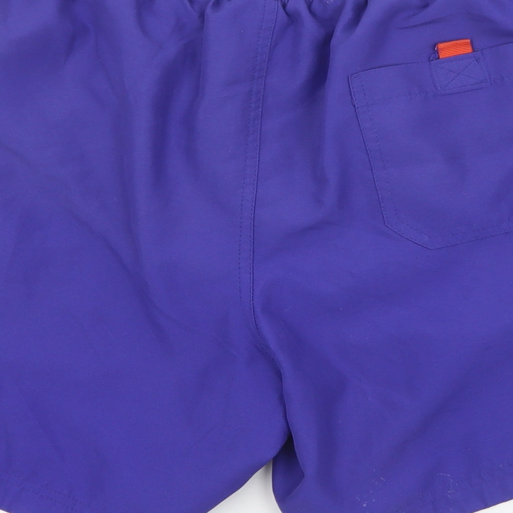 Easy Surf Mens Purple  Polyester Sweat Shorts Size L  Regular Drawstring - Swim short