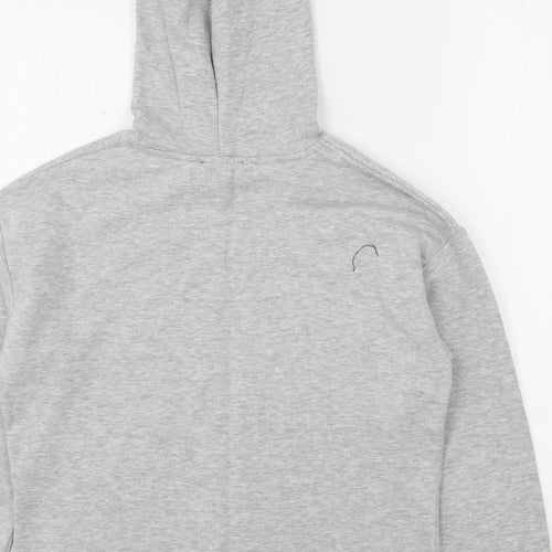 New Look Girls Grey  Polyester Pullover Hoodie Size 12-13 Years   - Friends