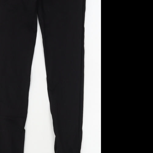 Parisian Womens Black  Cotton Skinny Jeans Size 12 L27 in Regular Button