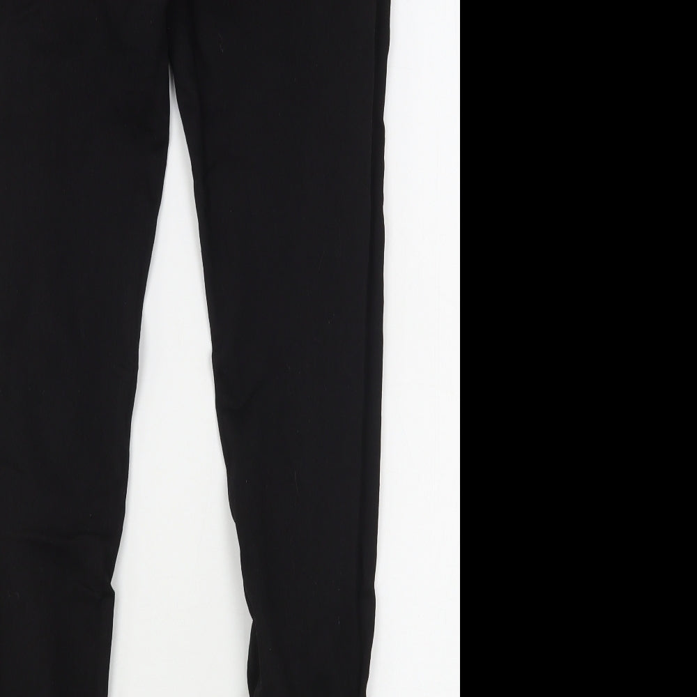 Parisian Womens Black  Cotton Skinny Jeans Size 12 L27 in Regular Button