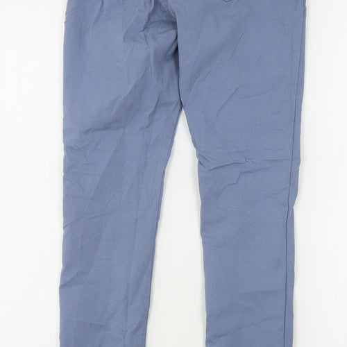 Pieces Womens Blue  Viscose Skinny Jeans Size 28 in L31 in Regular