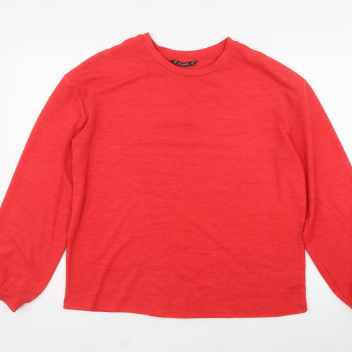 Dunnes Stores Womens Red  Polyester Pullover Sweatshirt Size M