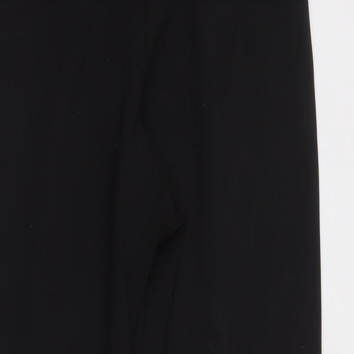 H&M Womens Black  Polyester Trousers  Size M L28 in Regular