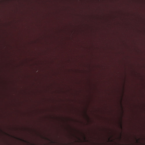 Pull&Bear Mens Purple  Cotton Pullover Sweatshirt Size XS   - XXS