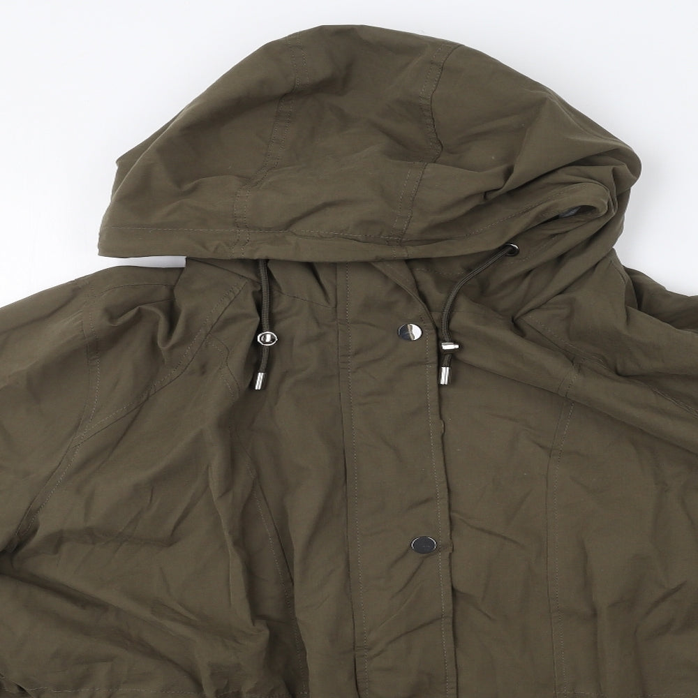 George Womens Green   Parka Coat Size 2XL