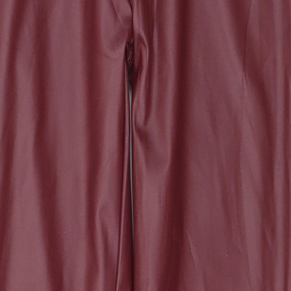 KOKO Womens Red  Polyamide Jegging Leggings Size M L28 in
