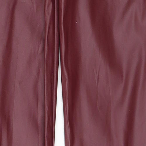 KOKO Womens Red  Polyamide Jegging Leggings Size M L28 in