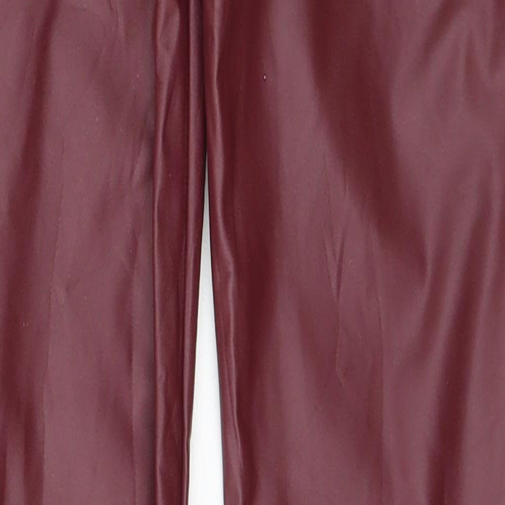 KOKO Womens Red  Polyamide Jegging Leggings Size M L28 in
