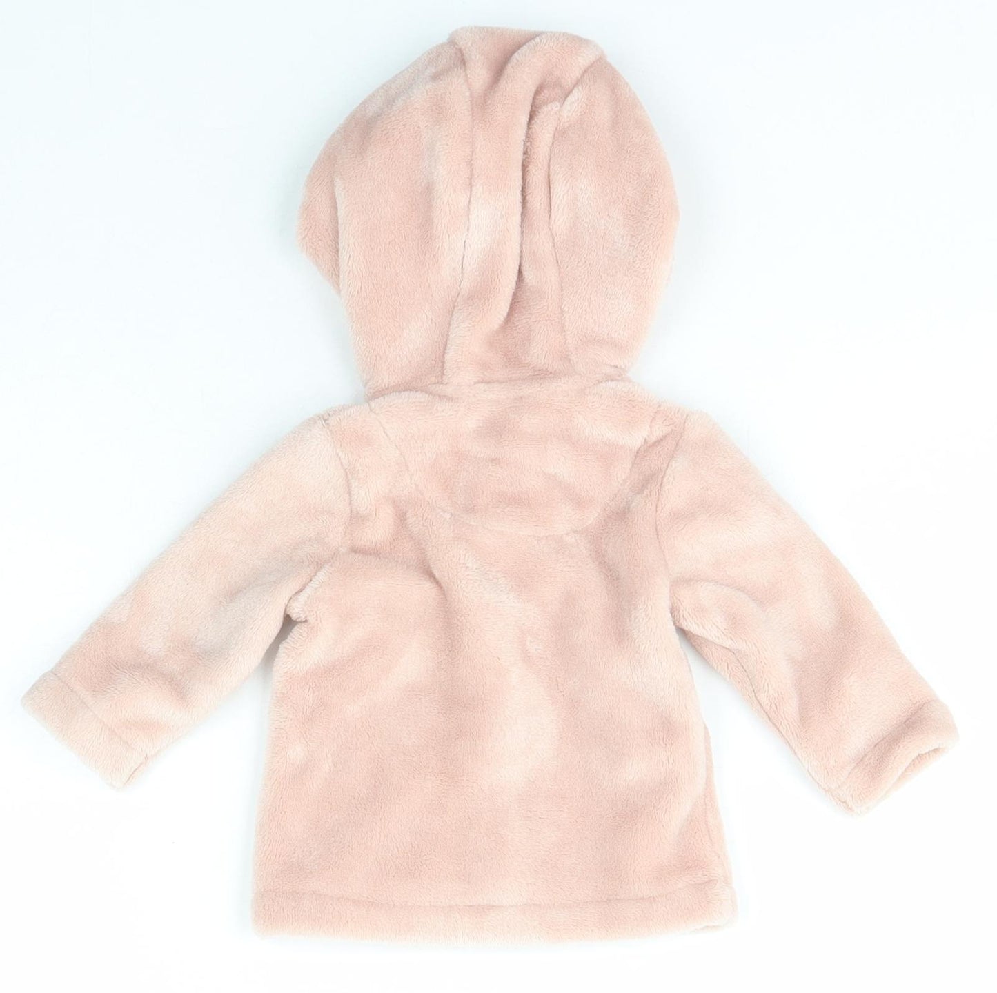 F&F Girls Pink  Polyester Full Zip Jumper Size 3-6 Months  Zip