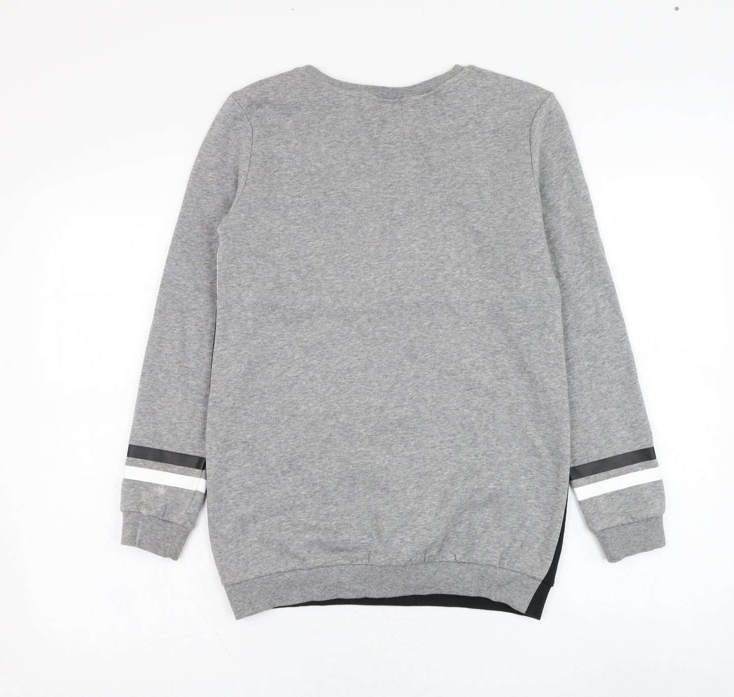 H&M Girls Grey  Cotton Pullover Sweatshirt Size 11-12 Years  Pullover - BRKLYN