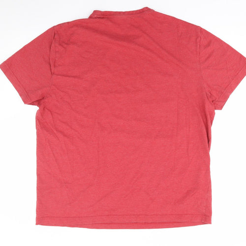 TU Mens Red  Cotton  T-Shirt Size 2XL Crew Neck  - Star Wars, Stormtrooper, Christmas, Xmas