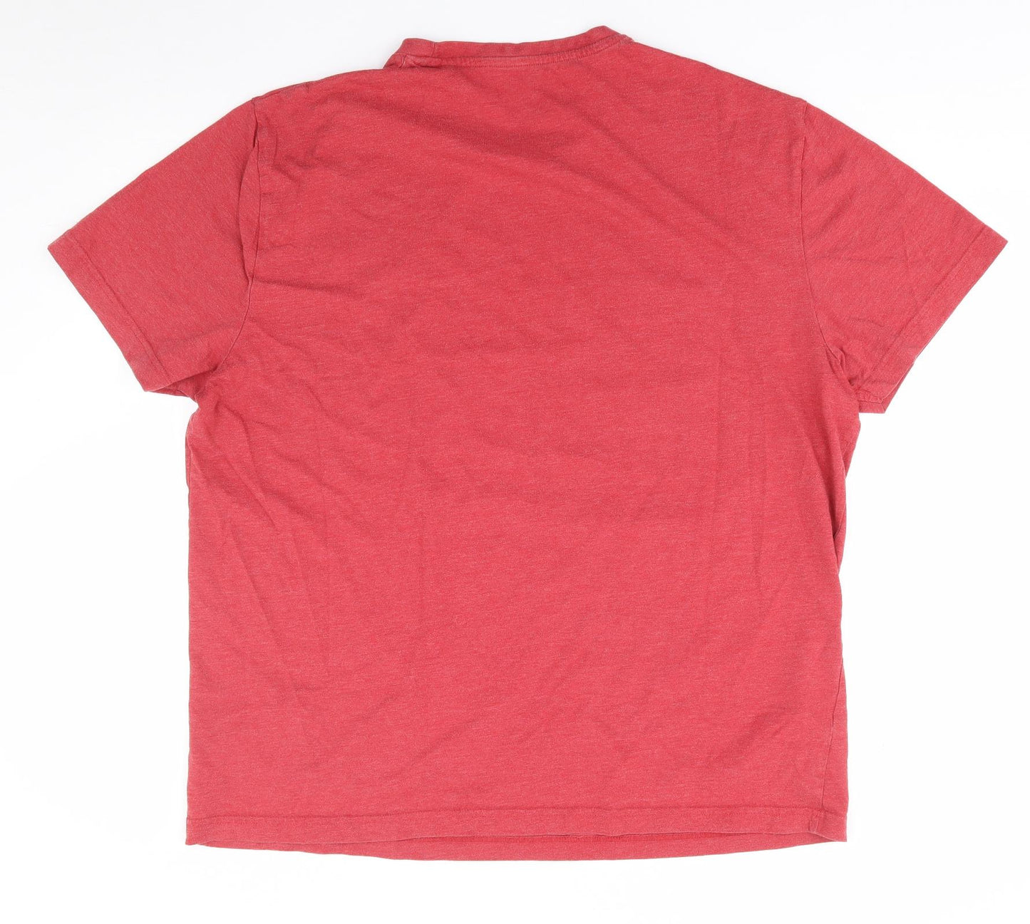 TU Mens Red  Cotton  T-Shirt Size 2XL Crew Neck  - Star Wars, Stormtrooper, Christmas, Xmas