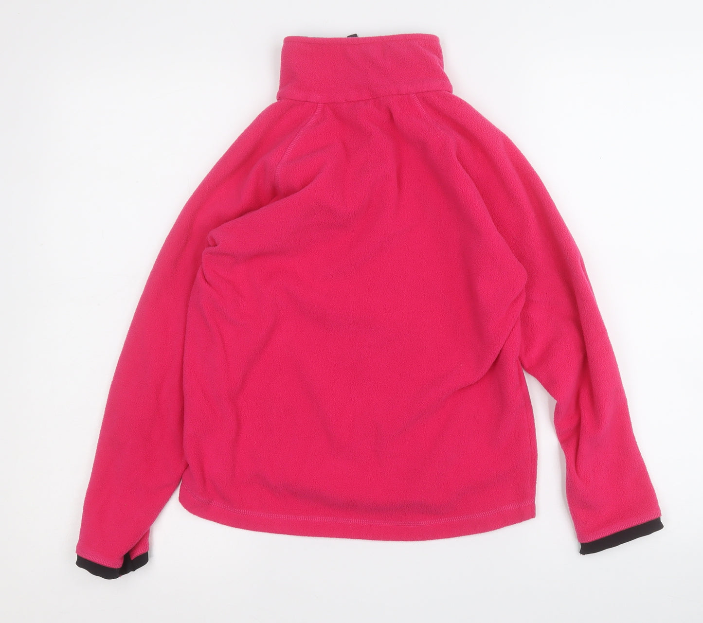 The Edge Girls Pink   Jacket  Size 11-12 Years  Zip