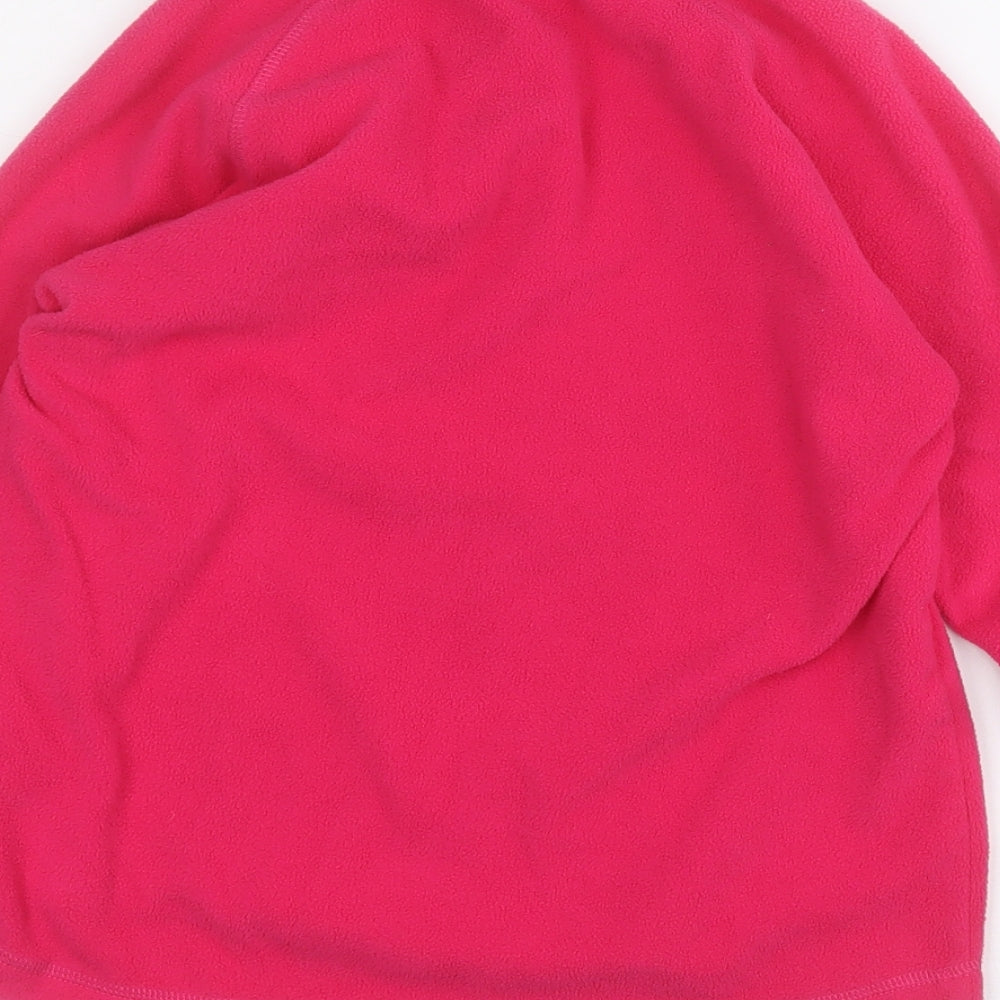 The Edge Girls Pink   Jacket  Size 11-12 Years  Zip