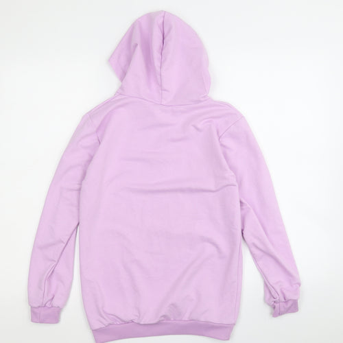 Preworn Girls Purple  Cotton Pullover Hoodie Size L   - TikTok