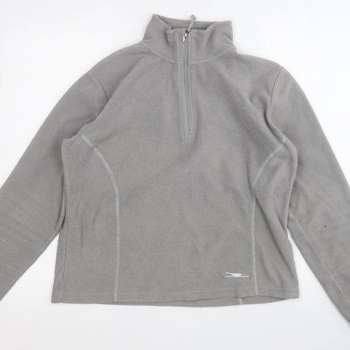 Crane Womens Grey   Jacket  Size M  Zip