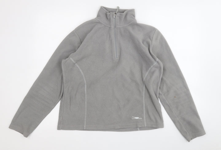 Crane Womens Grey   Jacket  Size M  Zip