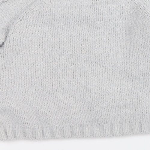 Primark Girls Grey Round Neck  Polyester Pullover Jumper Size 10-11 Years