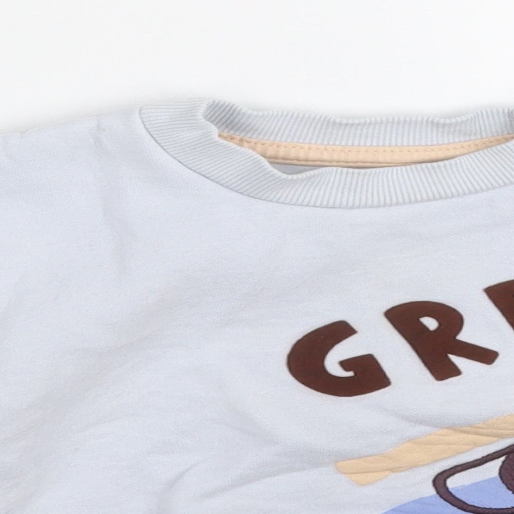 Nutmeg Boys Blue   Jacket  Size 18-24 Months    - Monster Grrrr