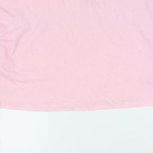 FOREVER 21 Womens Pink Round Neck  Cotton Pullover Jumper Size S