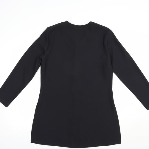 Berkertex Womens Black   Jacket Blazer Size 12  Button