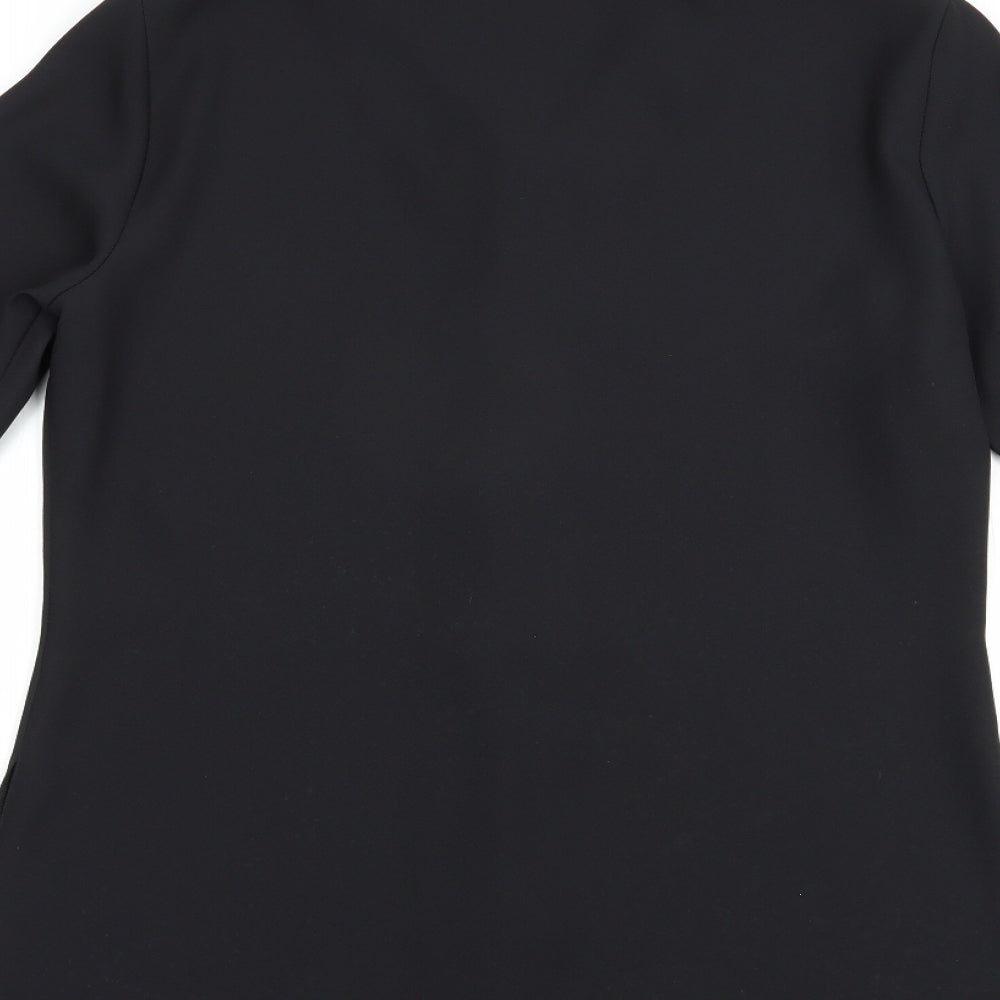 Berkertex Womens Black   Jacket Blazer Size 12  Button