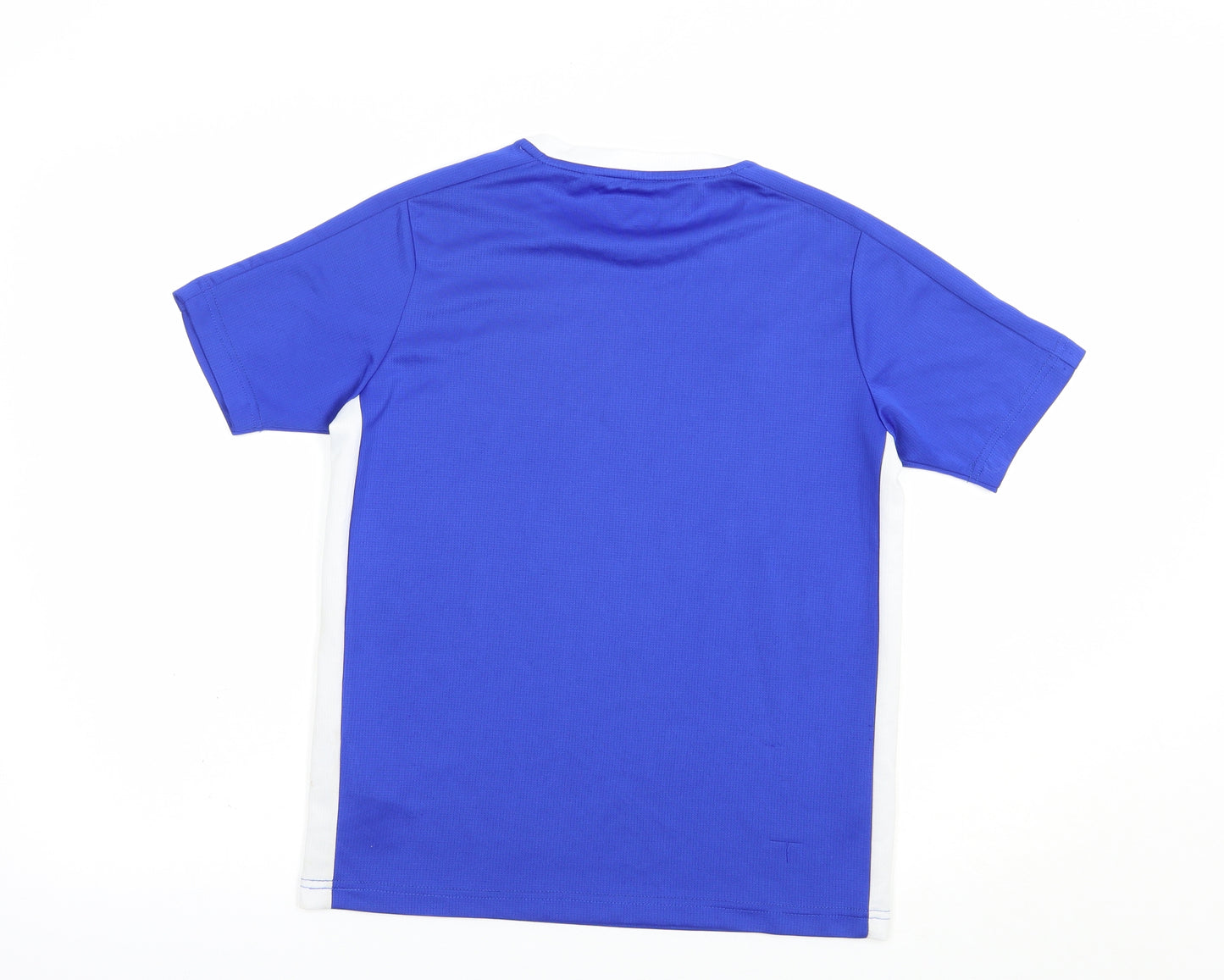 Sondico Boys Blue  Polyester Pullover T-Shirt Size 13 Years Crew Neck Pullover