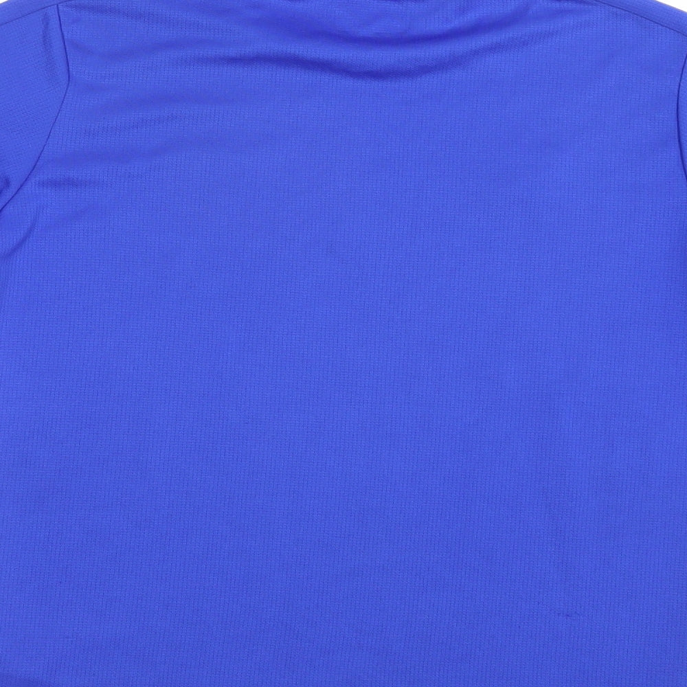 Sondico Boys Blue  Polyester Pullover T-Shirt Size 13 Years Crew Neck Pullover
