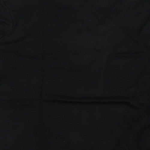 Direct Corporate Mens Black V-Neck  Acrylic Pullover Jumper Size XL