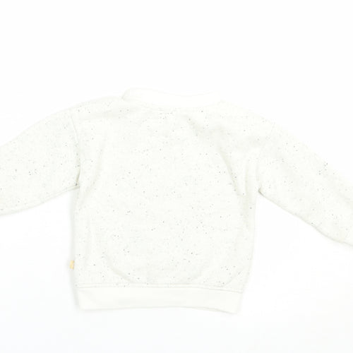 Primark Baby Ivory  Cotton Pullover Jumper Size 12-18 Months  Pullover - Mu Crew