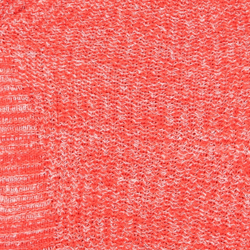 George Womens Red Boat Neck  Acrylic Pullover Jumper Size 16
