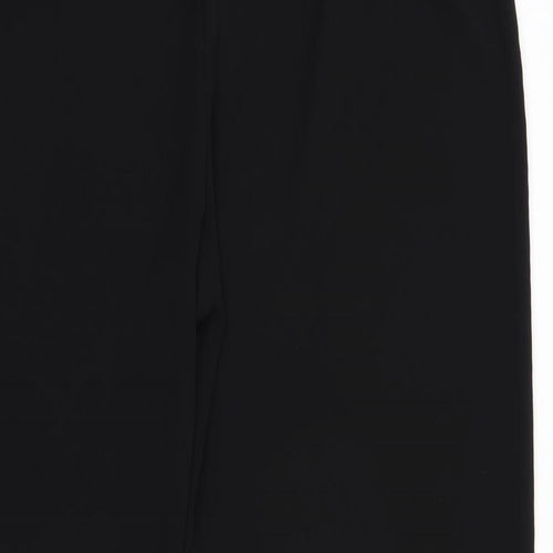 Dorothy Perkins Womens Black  Polyester Trousers  Size 16 L28 in Regular Drawstring