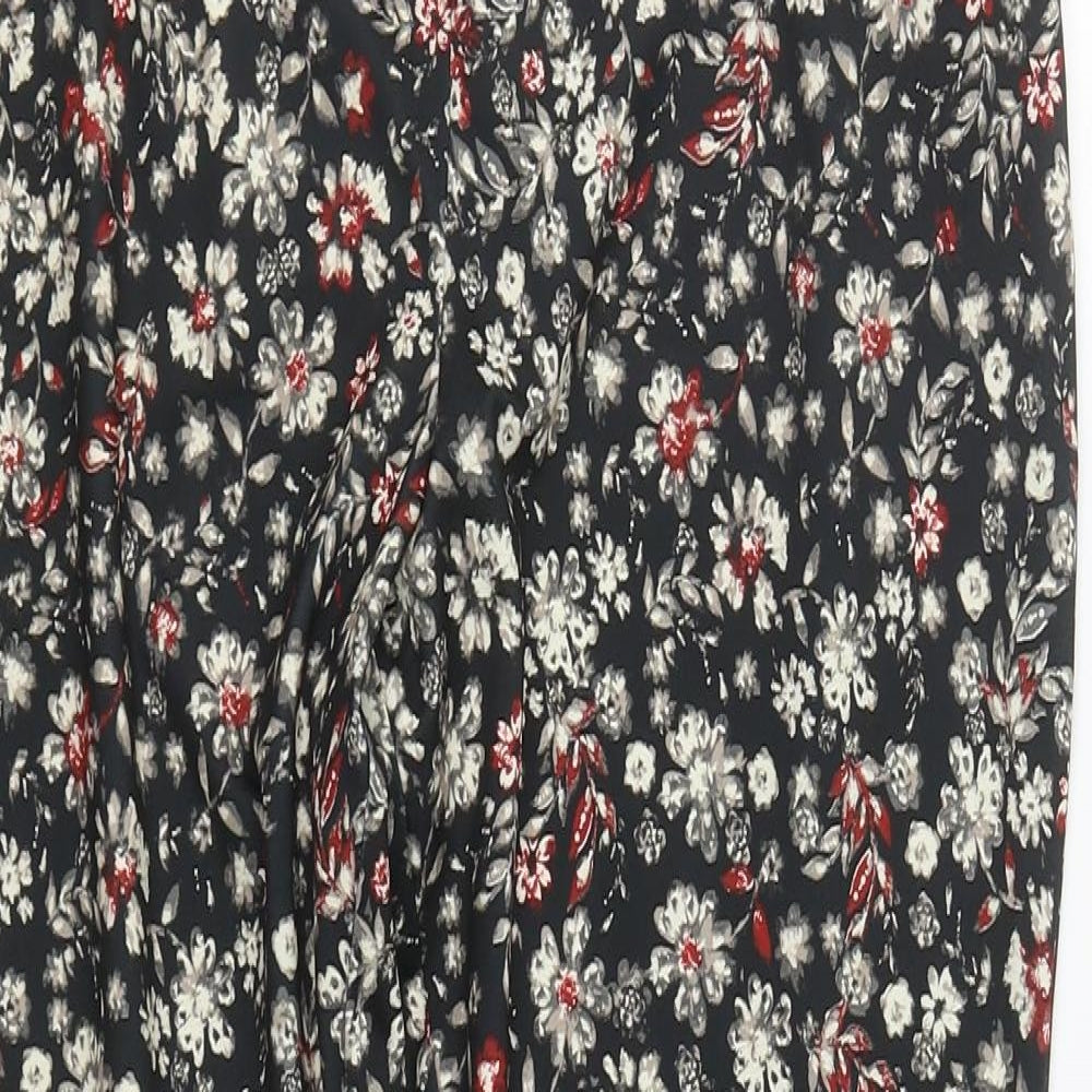 Abercrombie & Fitch Womens Multicoloured Geometric Polyester Compression Leggings Size L L27 in Regular