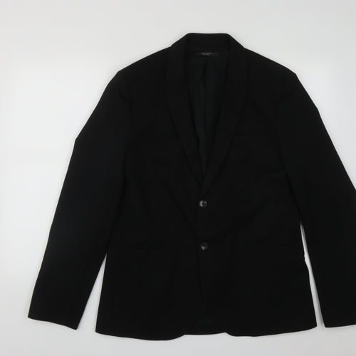 Daily Outfit Womens Black   Jacket  Size M  Button