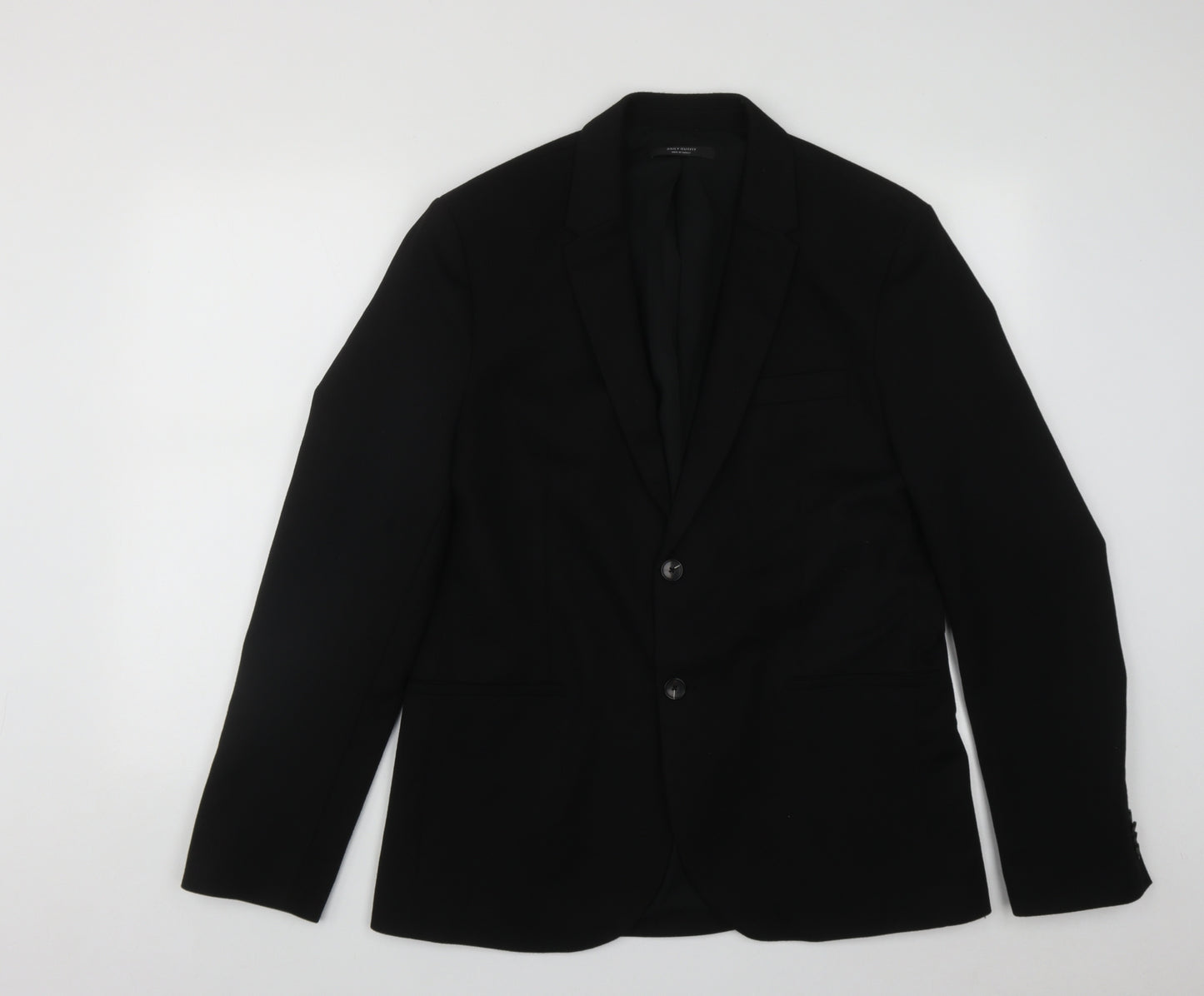 Daily Outfit Womens Black   Jacket  Size M  Button
