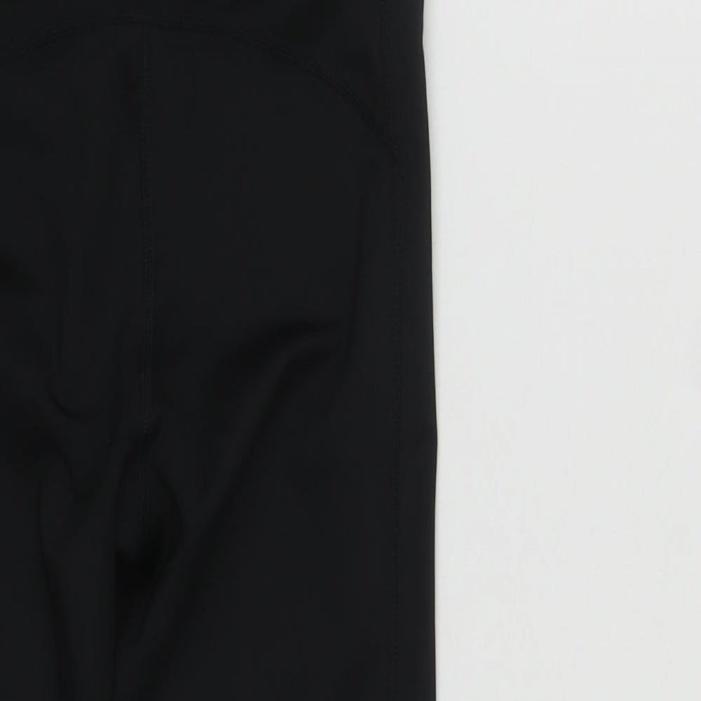 Nike Girls Black  Polyester Sweatpants Trousers Size 11-12 Years L20 in Regular