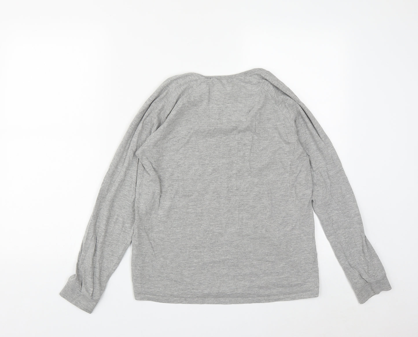 Marks and Spencer Womens Grey  Polyester Pullover Sweatshirt Size M   - Cool Cat