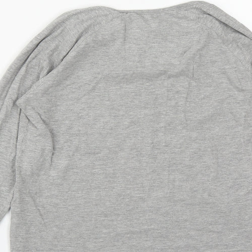 Marks and Spencer Womens Grey  Polyester Pullover Sweatshirt Size M   - Cool Cat