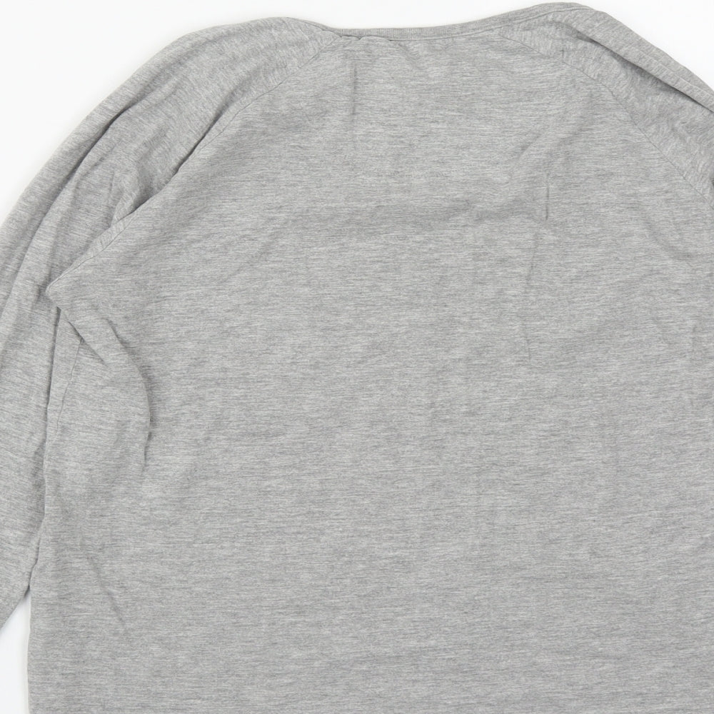 Marks and Spencer Womens Grey  Polyester Pullover Sweatshirt Size M   - Cool Cat