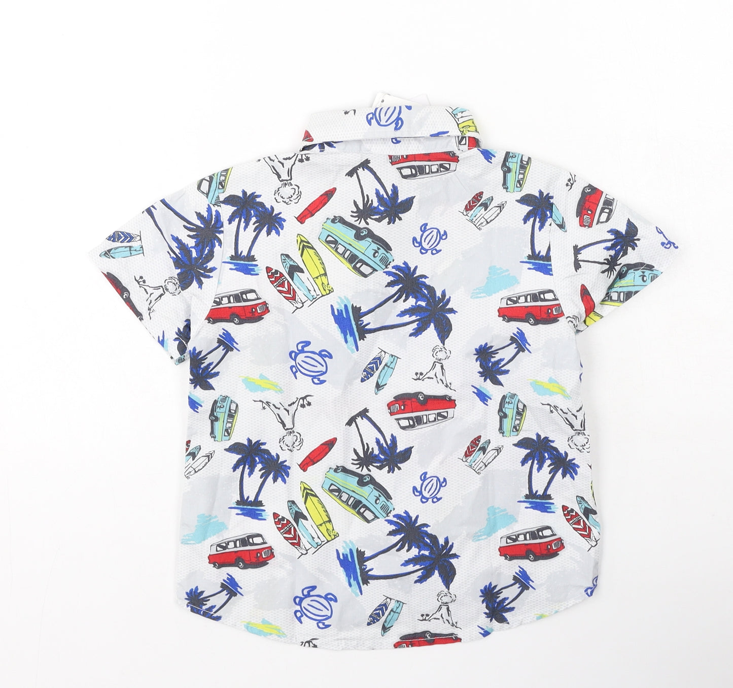 Chicco Boys Multicoloured  Cotton Basic Polo Size 3-4 Years Collared