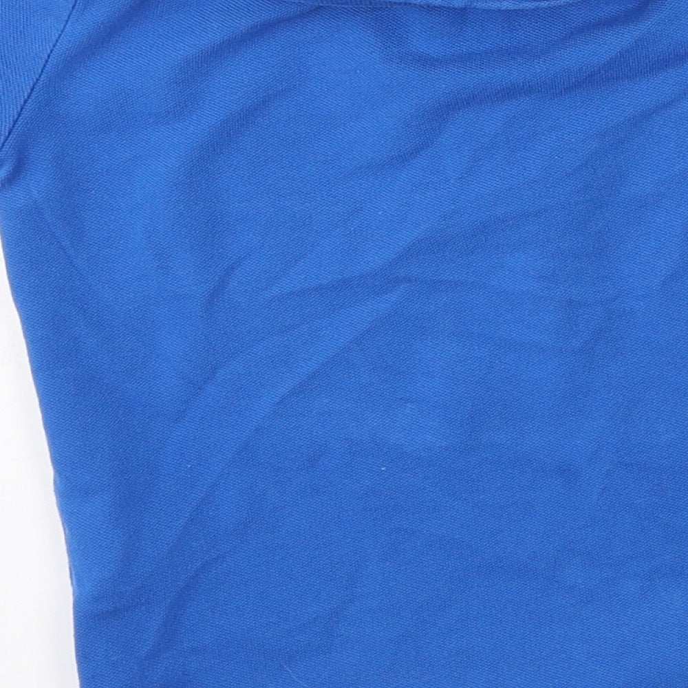 NEXT Boys Blue  Cotton Basic Polo Size 3 Years Collared