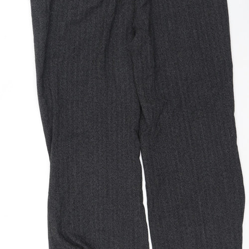 NEXT Womens Grey  Polyester Trousers  Size 16 L30 in Regular