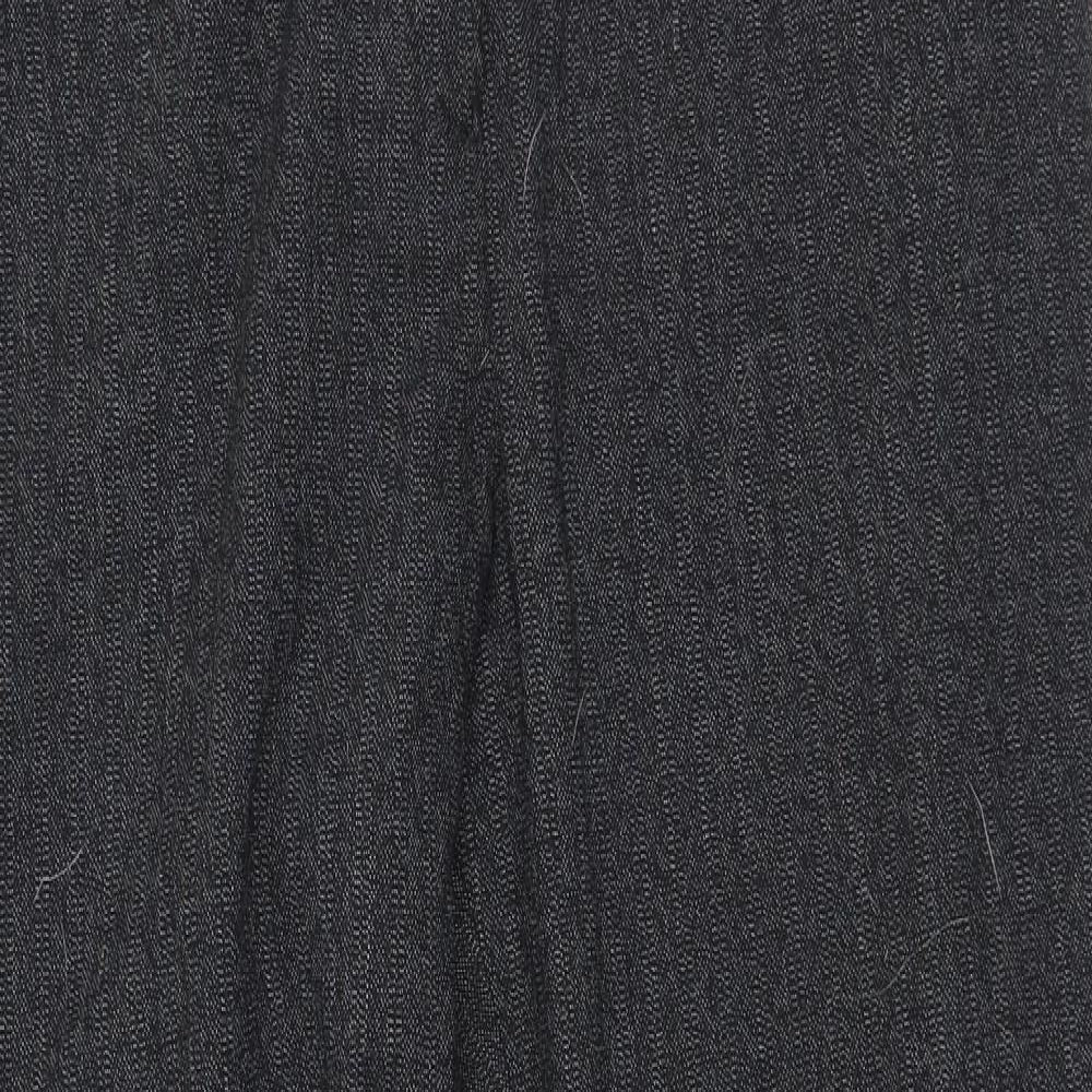 NEXT Womens Grey  Polyester Trousers  Size 16 L30 in Regular