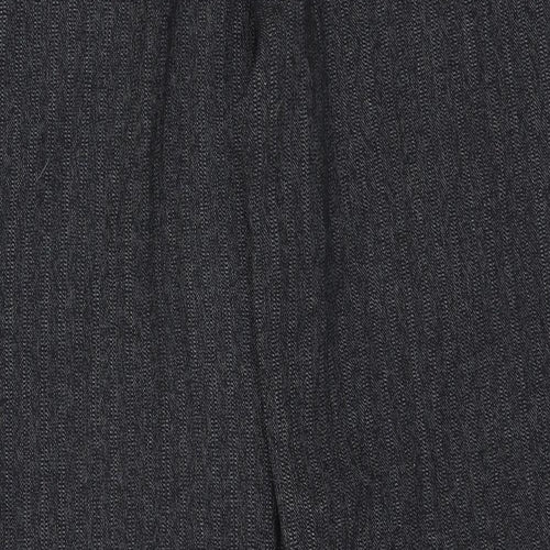 NEXT Womens Grey  Polyester Trousers  Size 16 L30 in Regular