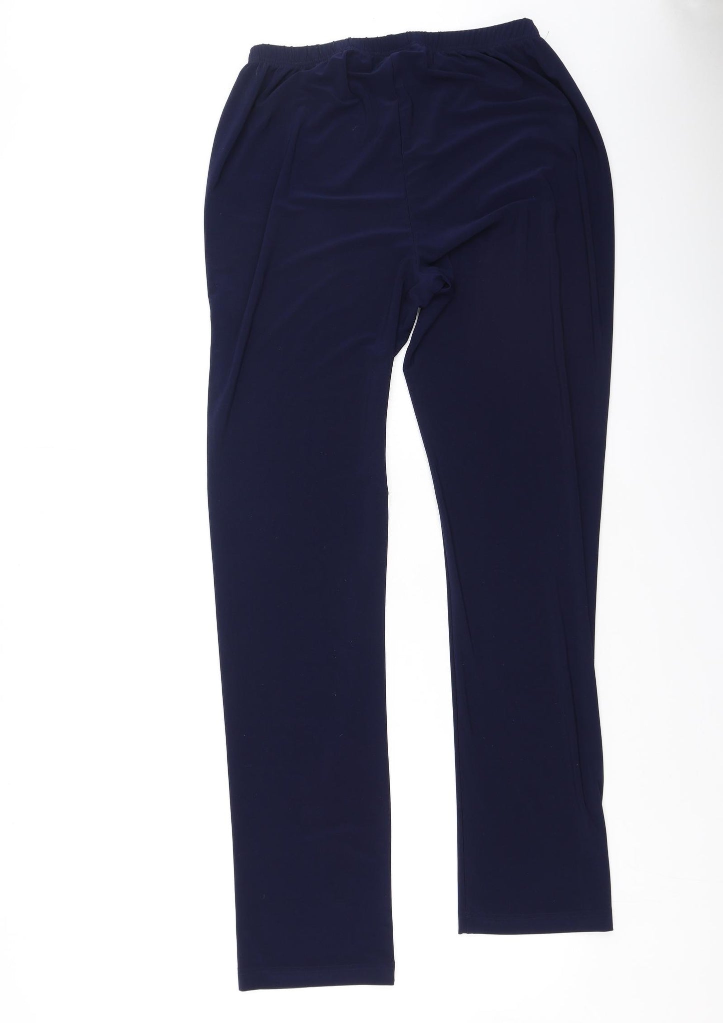 Nina Leonard Womens Blue  Polyester Jegging Leggings Size M L31 in