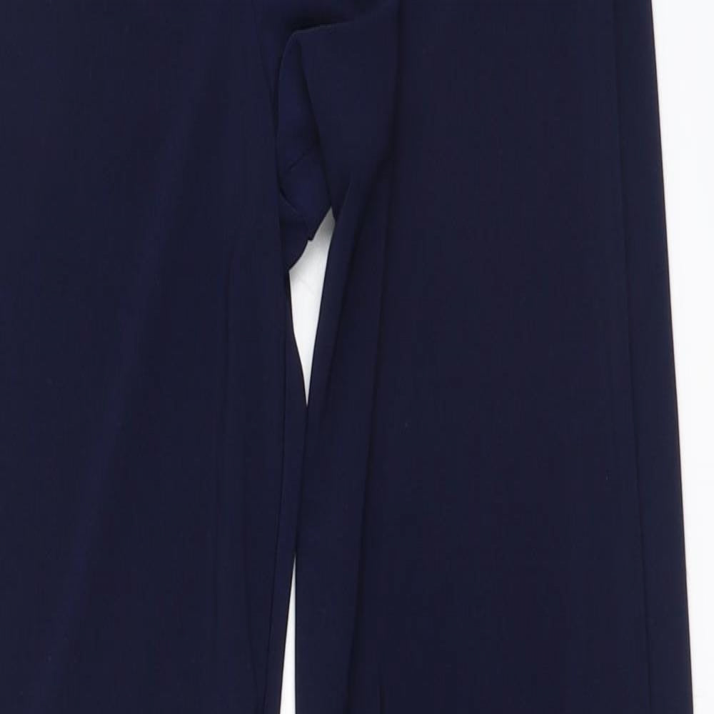Nina Leonard Womens Blue  Polyester Jegging Leggings Size M L31 in