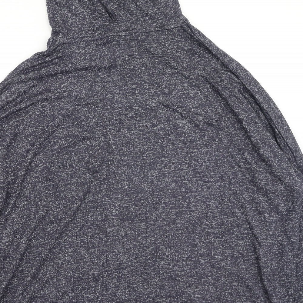 NEXT Womens Blue  Viscose Pullover Hoodie Size 22